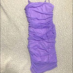 Light Purple Body Con Dress
